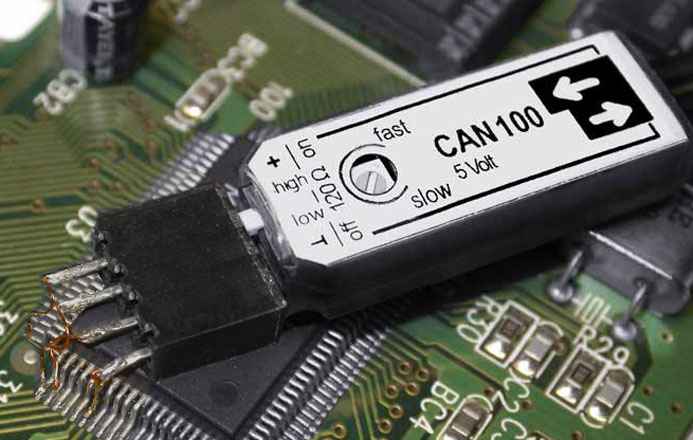 Application with CAN 100 detail